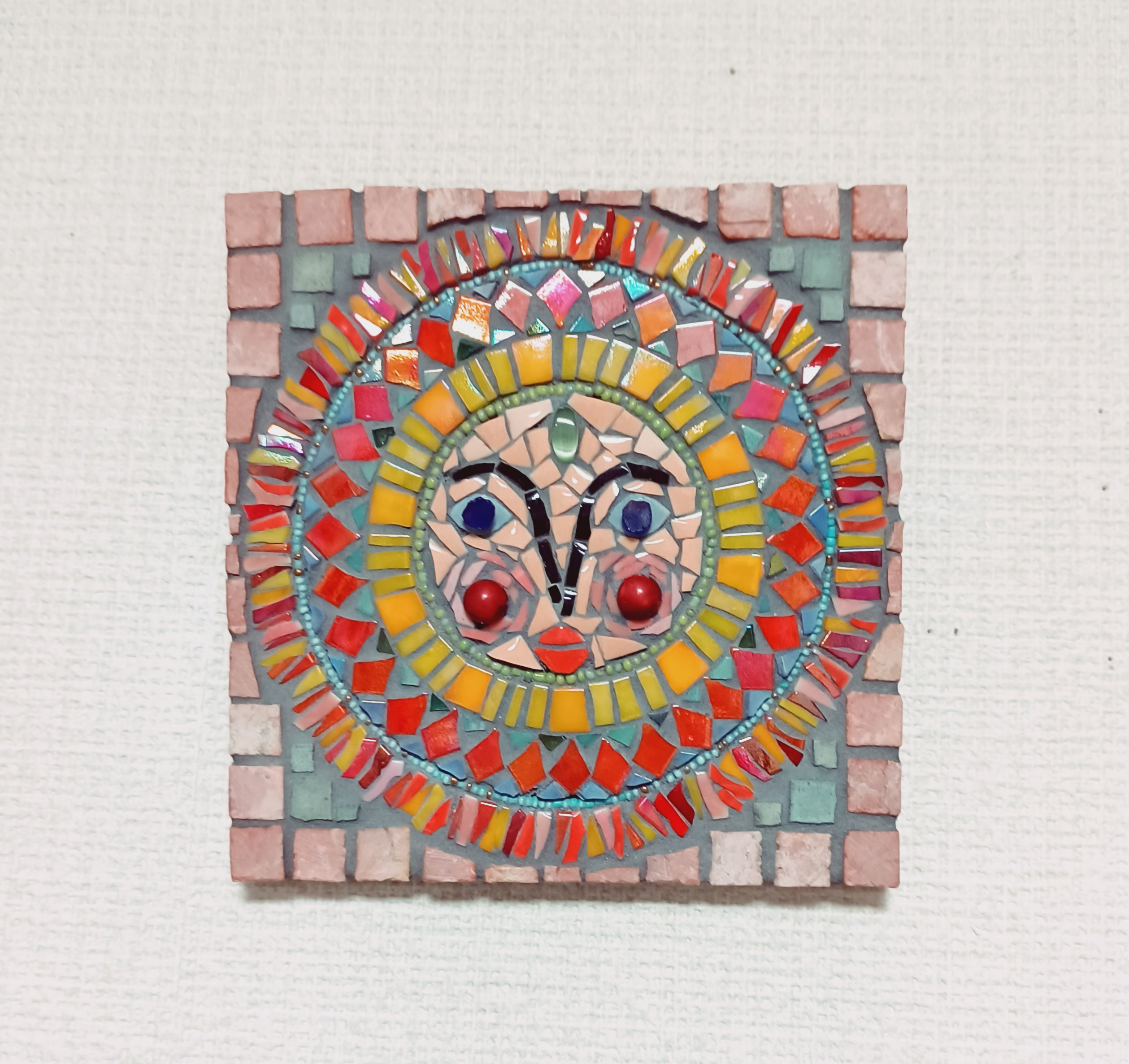 天然石モザイクアート 壁掛け 天然石モザイクアート 壁掛け