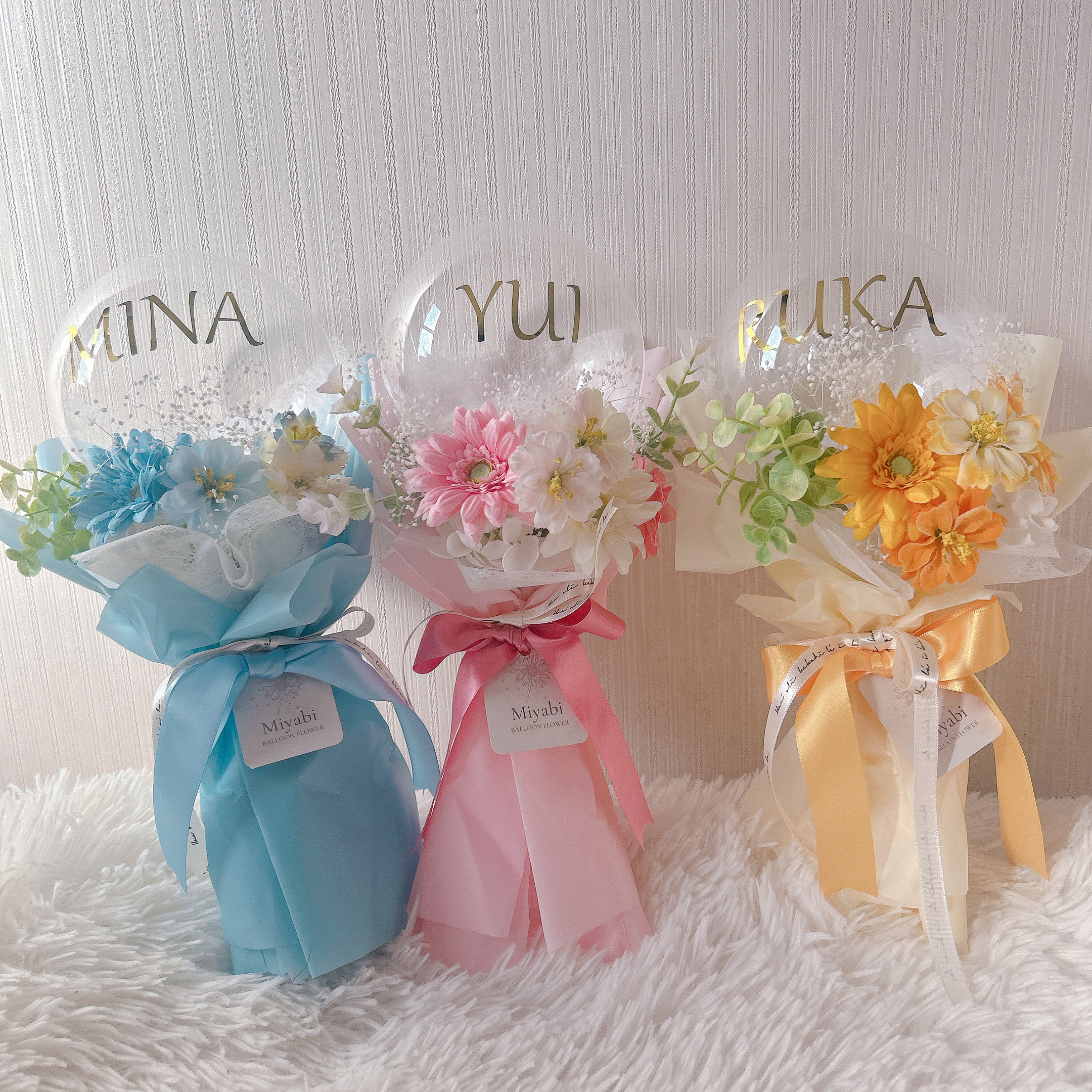 アクアバルーン バルーンブーケ バルーンギフト 生誕祭 卒業 お祝い 名入れ ローズ バルーン 誕生日 バルーンフラワー バルーンギフト バルーン