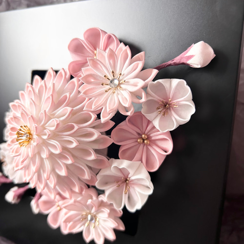ギフト アレンジ インテリア 和室 お中元 ケース付き お祝い 桜