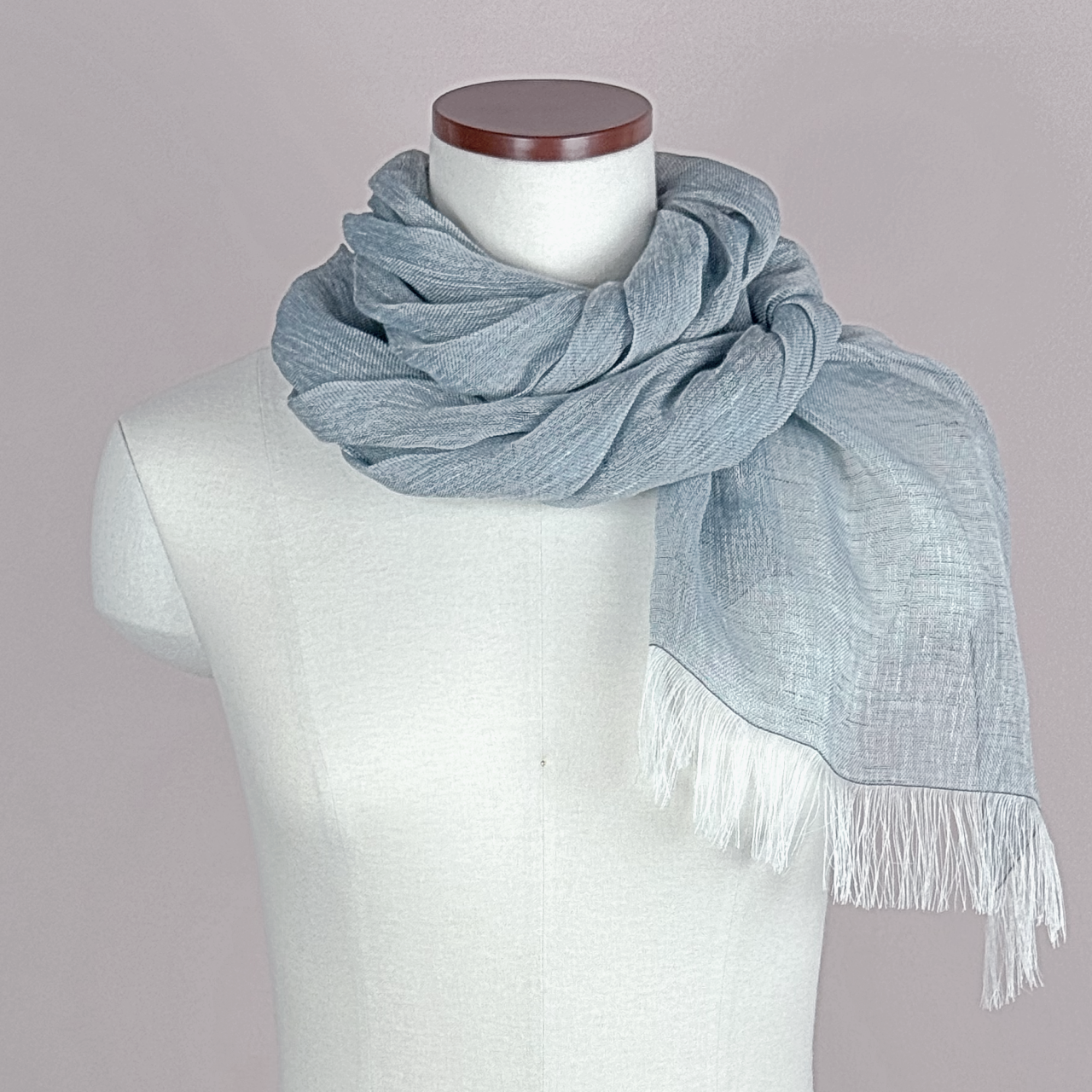 リネンストール（ロイヤルブルー）