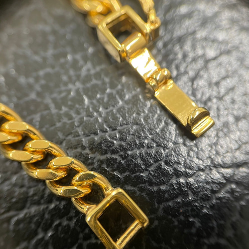 ブラス製　シルバー925メッキ&ゴールドメッキブレスレット　wichard使用 CALEE - WICHARDシャックル使用 ブラス製 ブレスレット 新品未