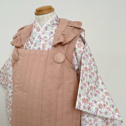 SALEリバティ着物 シンクオブミー 七五三着物 セパレート着物 3歳着物  