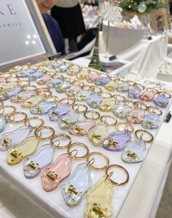 名入れ/文字入れ無料】ニュアンスチャーム シェル 結婚式 プチギフト