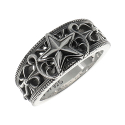 SILVER925 STAR DESIGN RING/シルバー/リング シルバー925素材 スターリング 星 指輪 スター 925 リング