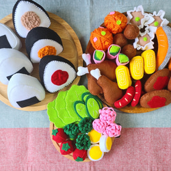 フェルト お弁当セット おままごと おもちゃ・人形 luluamie 通販