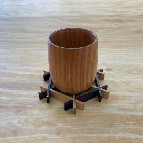 組子細工 2個セット その他インテリア雑貨 きくら工房 通販 18017277