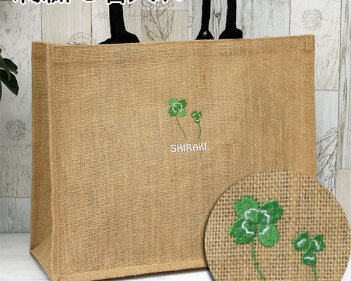 一年中使える☆麻バッグ MARY INSIDE OUT TOTE - L / CERATO BRIGHT｜撥水ナイロンの大容量