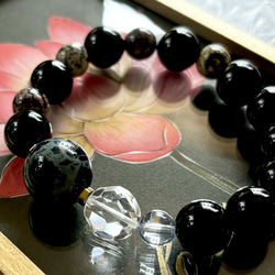 開光 緑度母（グリーンターラ）天珠 ブレスレット dzi ＊ ΚΑйON