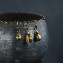 Candy / earrings - Oval 3枚目の画像