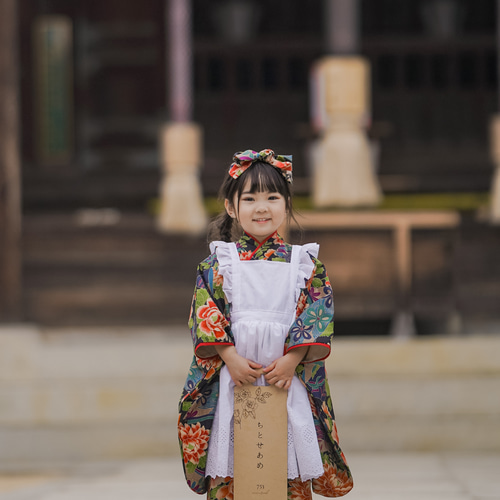 フラワーレース着物&リバーシブル被布set 七五三 3歳 女の子 753 フラワーレース着物&リバーシブル被布set 七五三 3歳 女の子 753
