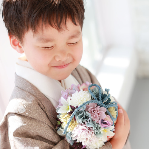 ❁てまりぶ～け W/Bu❁ 七五三 753 前撮り フォトアイテム ハーフ成人