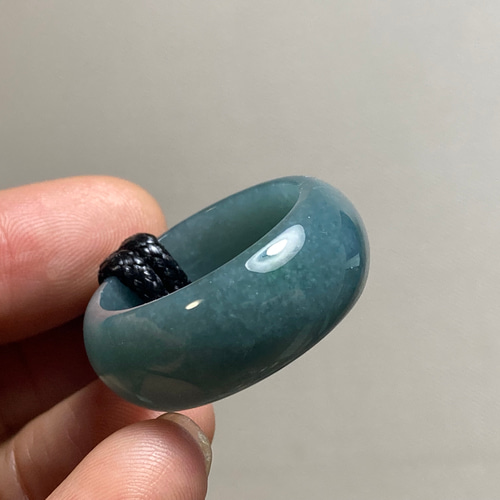 RS7-95 特売 リング 25.0号 ペンダント 天然ドグアテマラ産 A貨 本翡翠