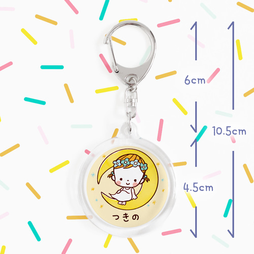 2名さま　A4サイズ【似顔絵オーダー】キーホルダー2点 似顔絵入りキーホルダー|名前キーホルダー|ネームタグ|ネーム