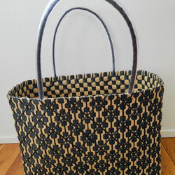 Lサイズ PPバンド トートバッグ プラ カゴ かごバッグ T_Rev 通販