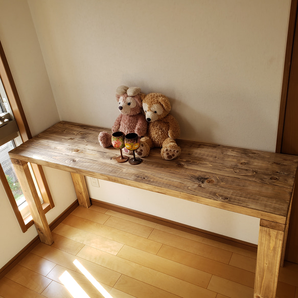 150✕36 カウンターテーブル　ジャコビーンワックス　アンティーク 150✕36 カウンターテーブル ジャコビーンワックス アンティーク