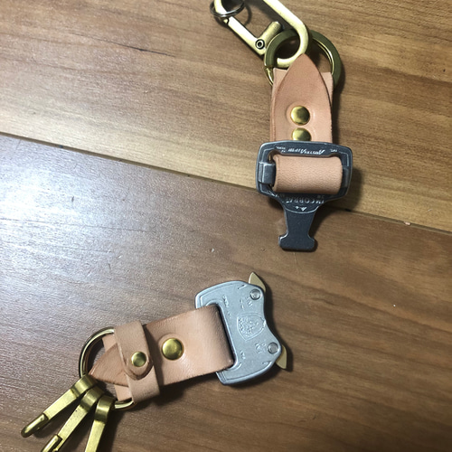 オーストリアルピンコブラバックル20mm使用キーホルダー オーストリアルピンコブラバックル20mm使用キーホルダー