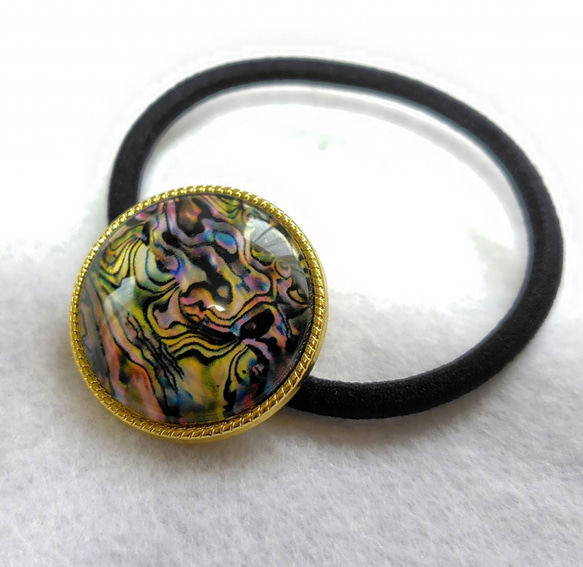 ヘアゴム No.61 No.61 レジン ヘアゴム キーホルダー ピンバッジ