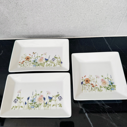 新品/未使用】ポーセラーツ/プレートセット 長皿 amica 通販｜Creema  