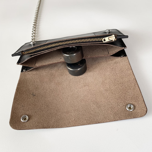 クロムエクセルレザー トラッカーウォレット ヴィンテージタロン