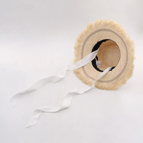 未使用】MASAKAZU FURUSAWA ストローハット F ラフィアハット 麦わら