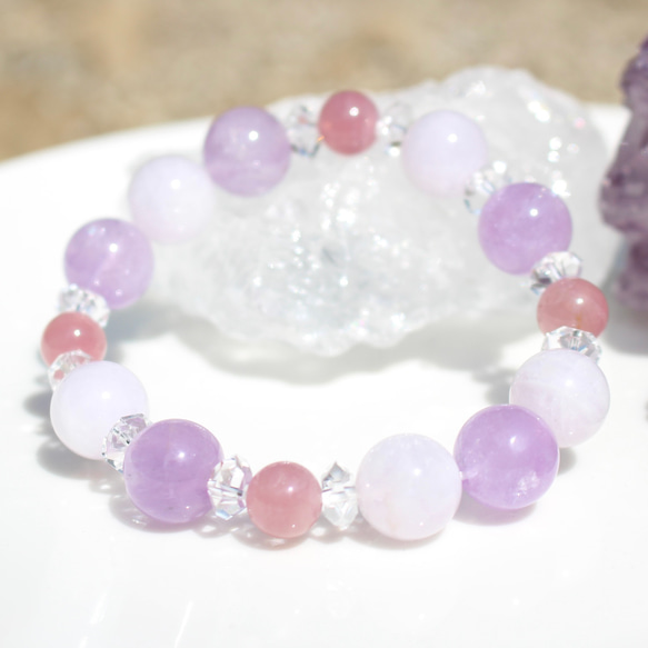 最強 引き寄せ パワー 天然石 ストーン ブレスレット♾️癒し