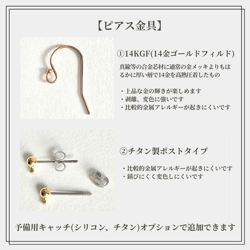 新緑グリーンペリドットピアス 8月誕生石 14KGF ギフト 透明感 緑 光る