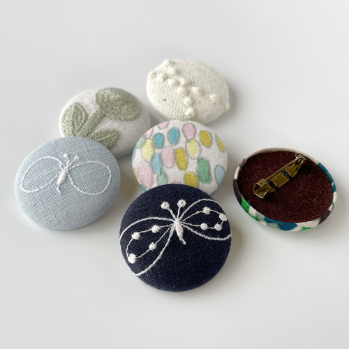 ブローチ ♡ ミナペルホネン お好み2個セット ブローチ cotton_cherry  