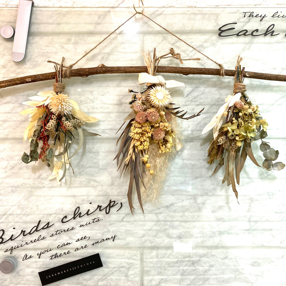 ⑮＊ドライフラワー ガーランド＊確認用