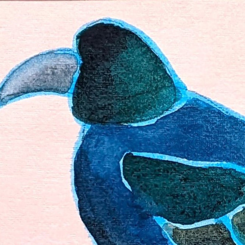 カラス 水彩画原画 (SM) 絵画 yko 通販 18021240|Creema(クリーマ) カラス 水彩画原画 (SM) 絵画 yko 通販 18021240|Creema(クリーマ)
