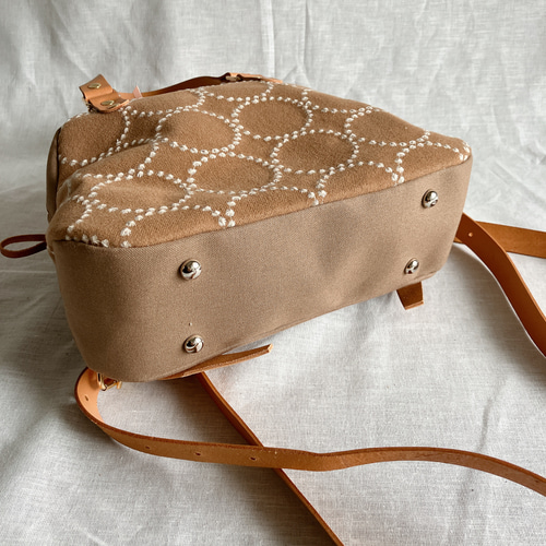 ミナペルホネンタンバリンミニボストンリュック