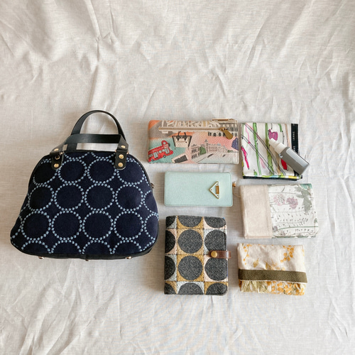 ミナペルホネンタンバリンミニボストンリュック