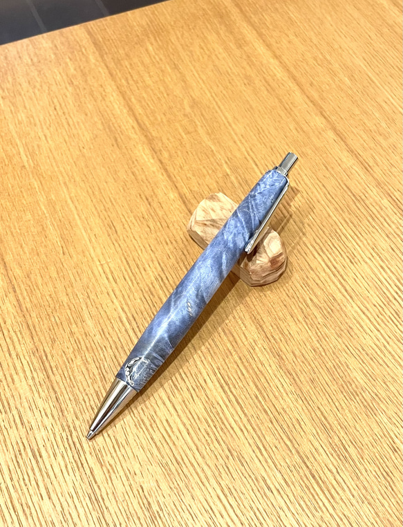woodpen craft ウッドペンクラフト スタビ ブルーシャープペンシル スタビブルーペンシル No.6 ペン・筆記用具 レッドライン 通販