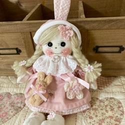 カントリードール♡ハンドメイド♡お人形♡くすみピンク♡ カントリードール その他人形 hiromin 通販 16358394｜Creema