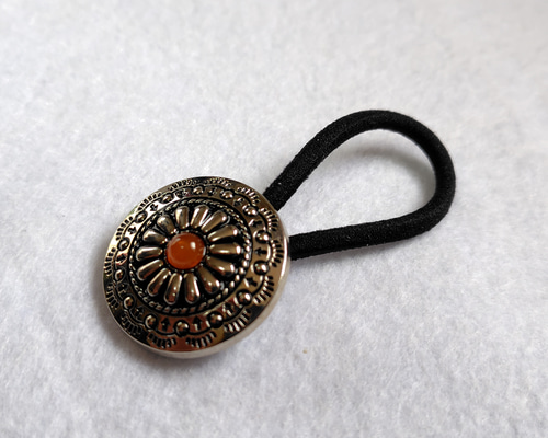 ヘアゴム No.66 No.66 コンチョヘアゴム ヘアゴム 縁屋Leo 販売再開中 通販 18021481