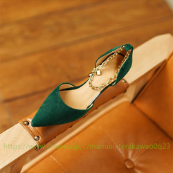 新作レディース柔らかく本革靴お洒落シンプルシューズサンダルハイヒール22-25cm 10枚目の画像