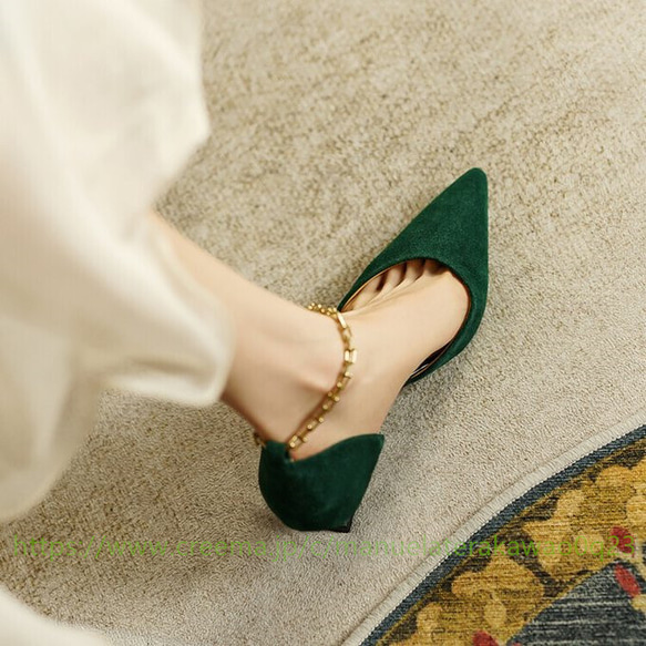 新作レディース柔らかく本革靴お洒落シンプルシューズサンダルハイヒール22-25cm 9枚目の画像