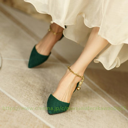 新作レディース柔らかく本革靴お洒落シンプルシューズサンダルハイヒール22-25cm 1枚目の画像