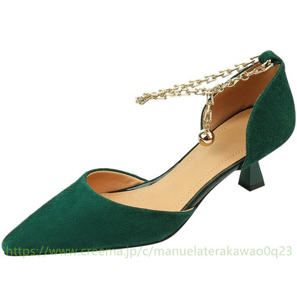 新作レディース柔らかく本革靴お洒落シンプルシューズサンダルハイヒール22-25cm 5枚目の画像