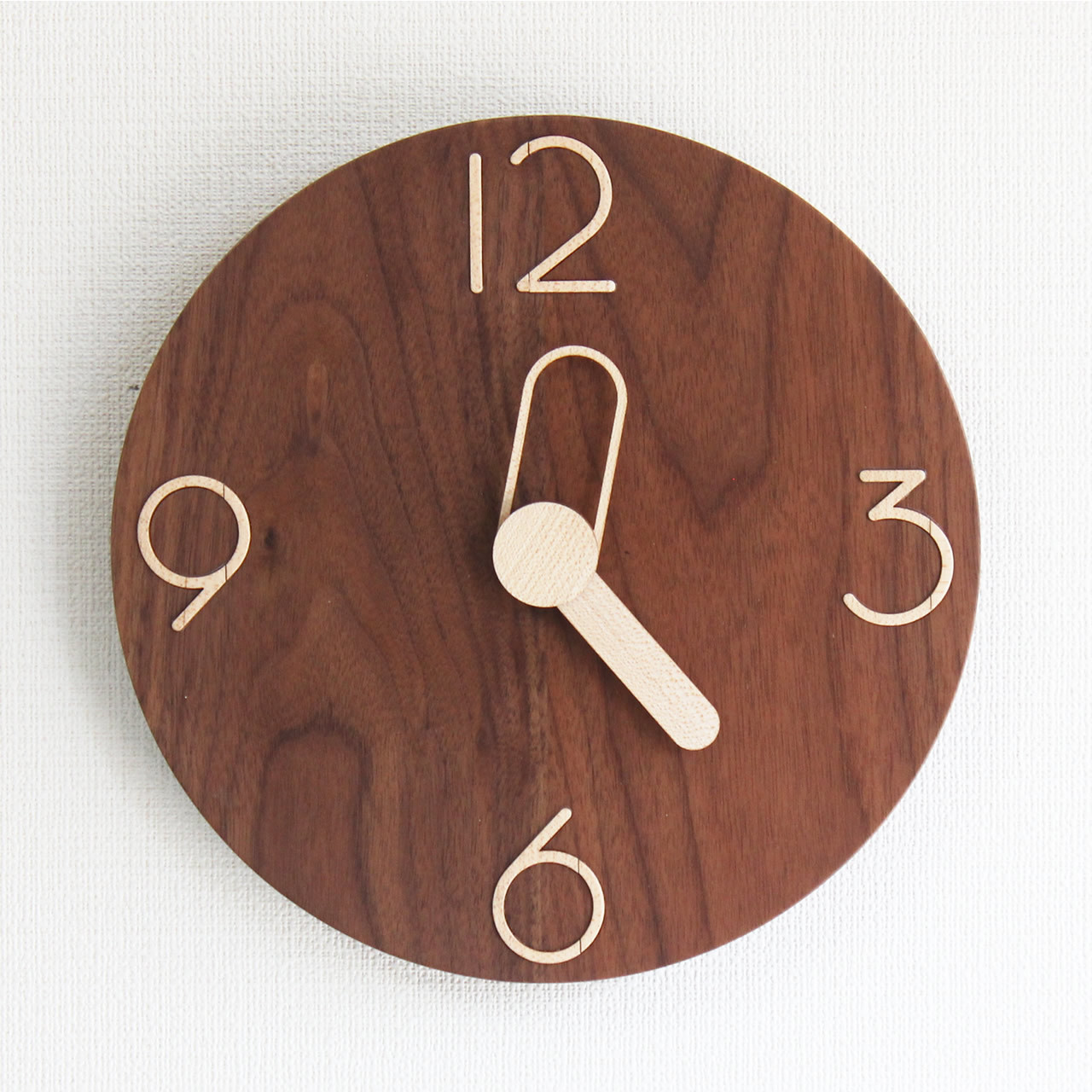 掛け時計 MARUGO-wa 現品商品 北欧風 モダン おしゃれ シンプル 木製