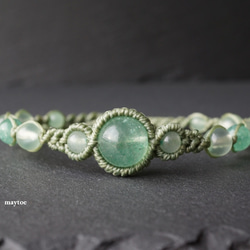 モレンシ ナチュラル ターコイズ シルバー バングル ブレスレット