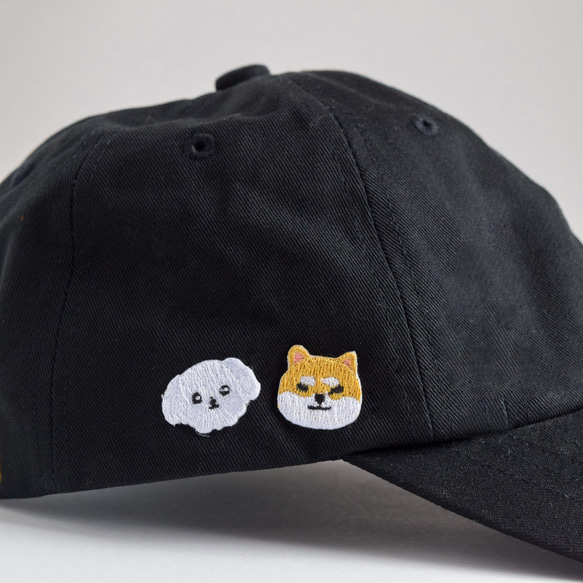 選べる犬種74種！小さな刺繍ステッカー&アイロンワッペン アップリケ 柴犬 17枚目の画像