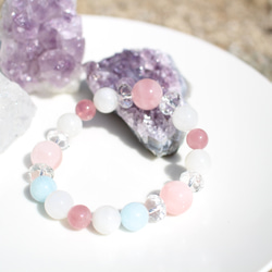 最強 パワー 天然石 ストーンブレスレット♾️癒し 恋愛成就 引き寄せ