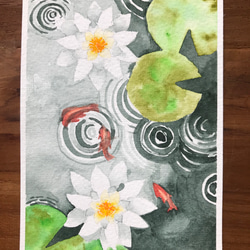手描きイラスト✣創作水彩原画『朧桜』 66531000183.jpg