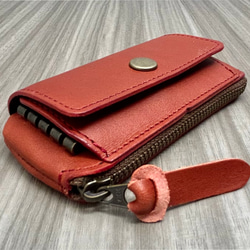 コインキーケース　本革　黒 4枚目の画像