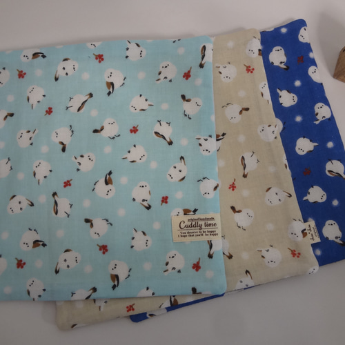 NINA*20*やわらかガーゼハンカチ5枚セット*ハンドメイド NINA*20*やわらかガーゼハンカチ5枚セット*ハンドメイド