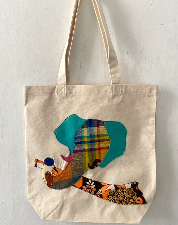 激安/新作 totebag /ヴィンテージファブリックのパッチワーク トートバッグ バッグ