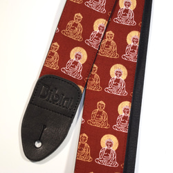 和柄ギターストラップ Kimonシリーズ #005 着物シリーズ 楽器