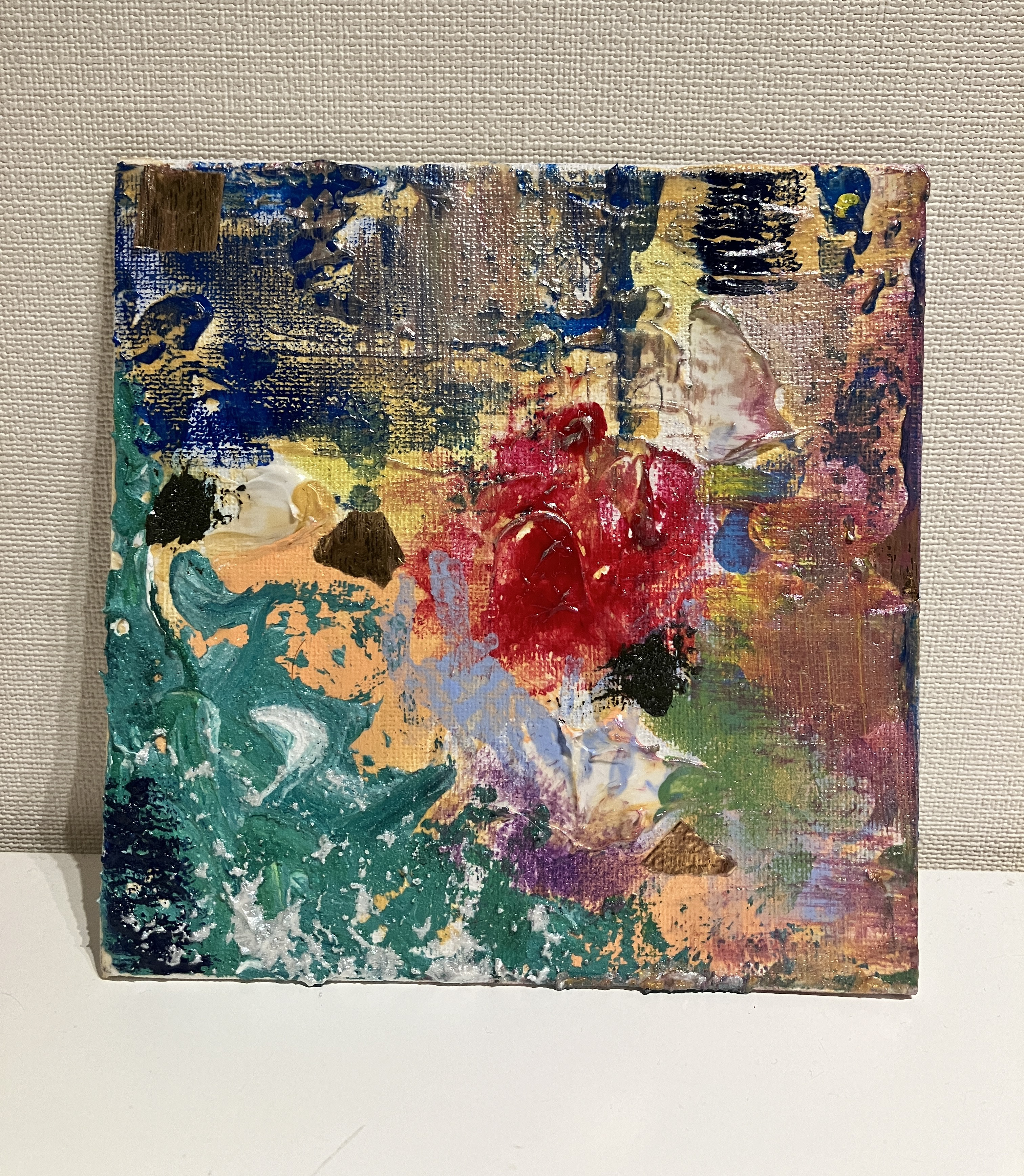 ③Art  / オリジナル アート 抽象画 色と遊んでいる日々🎨 #dutchpour #ダッチポーリング