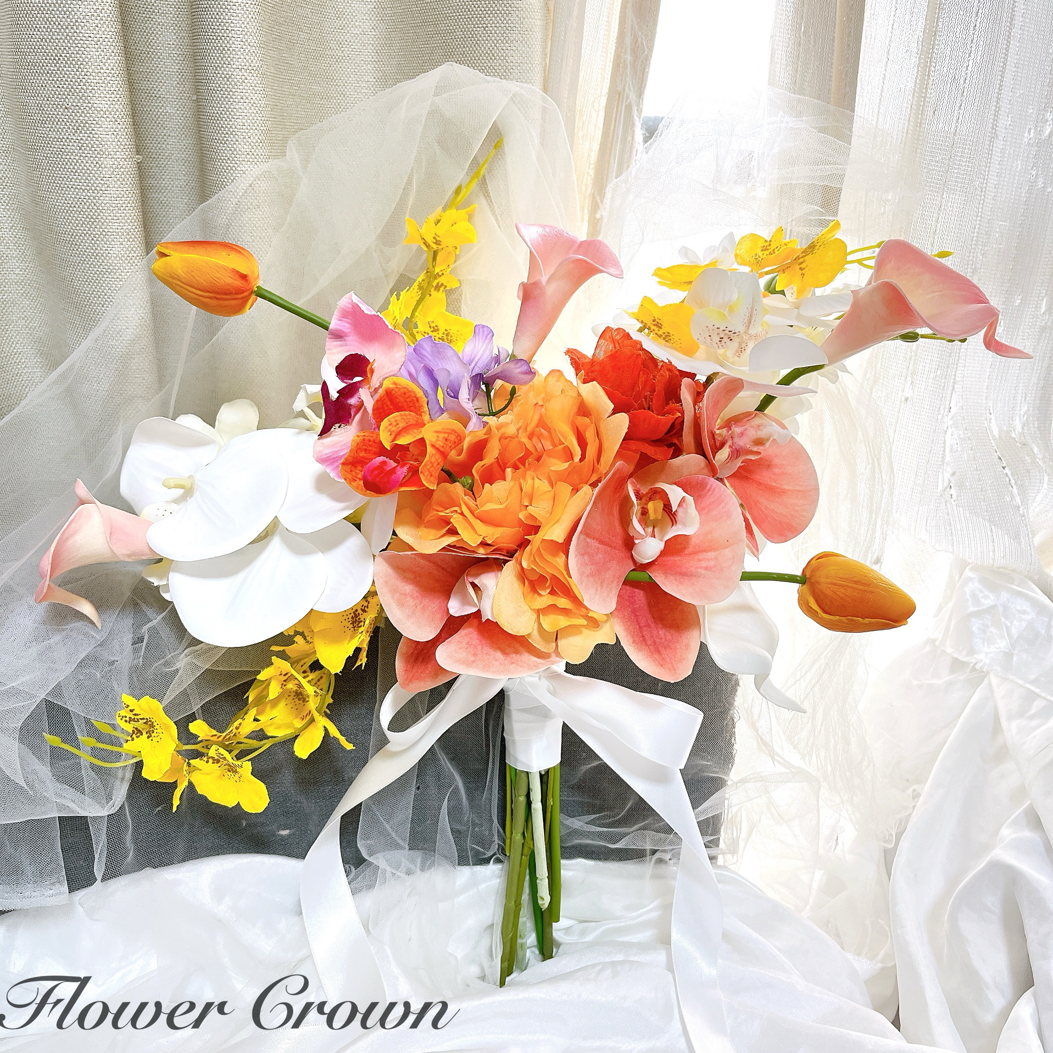 【最終】アーティフィシャルフラワー　ブーケ アーティフィシャルフラワーブーケ クラッチブーケ 結婚式