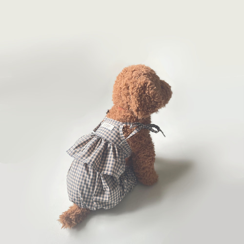 犬服型紙】ペプラムキャミロンパース 型紙 soir. 通販 18023999